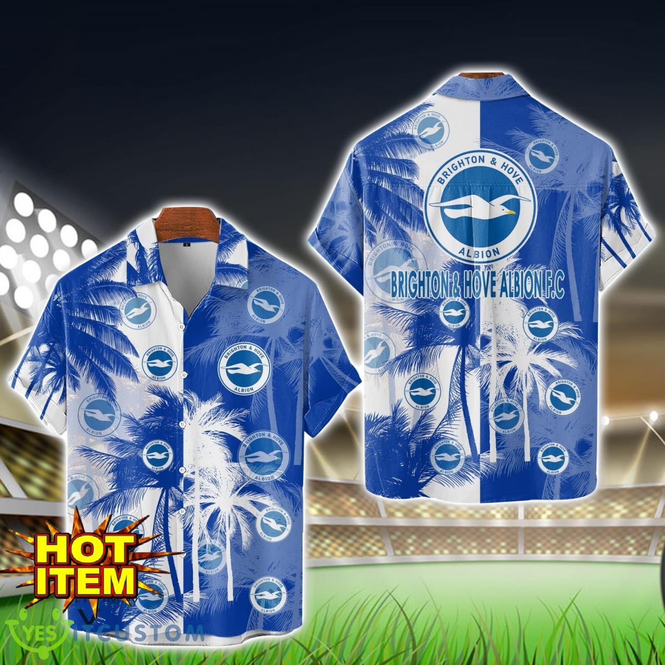 Brighton & Hove Albion F.C Hawaiian Shirt 3D Printing Beach Shirt For Men And Women 2 Brighton & Hove Albion F.C Hawaiian Shirt 3D Printing Beach Shirt For Men And Women Product Photo 1