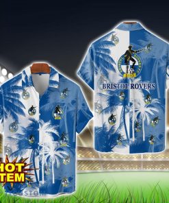 Bristol Rovers Hawaiian Shirt 3D Printing Beach Shirt For Men And Women Product Photo 1