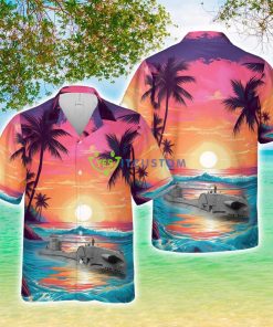 British T-class submarine AOP Hawaiian Shirt Product Photo 1