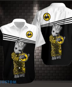 Buffalo Wild Wings Beach Hawaiian Shirt Baby Groot Shirt Product Photo 1