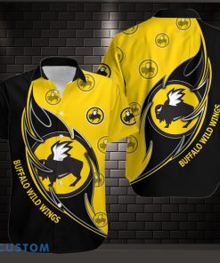 BUFFALO WILD WINGS Logo Hawaii Shirt New Designs Hawaiian Shirt Product Photo 1