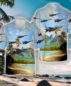 Bulgarian Air Force Mikoyan-Gurevich MiG-29UB Fulcrum B Hawaiian Shirt Men Women Beach Shirt Product Photo 1
