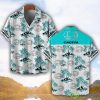 Cagiva Motorcycles Tropical Coconut Pattern Combo 3D Hawaiian Shirt And Shorts Product Photo 1