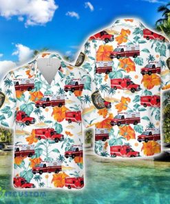 California Sacramento Fire Department EMS Hawaiian Shirt Men Women Beach Shirt Product Photo 1