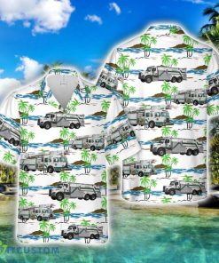 Canada Yellowknife Fire Fire Department Beach Hawaiian Shirt Product Photo 1