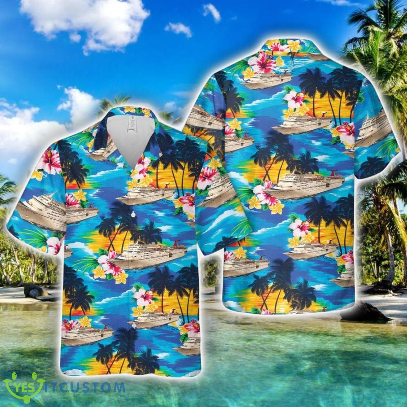 Carnival Ecstasy Beach Hawaiian Shirt 2 Carnival Ecstasy Beach Hawaiian Shirt Product Photo 1
