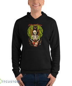 Cat And Skeleton Halloween Forever T Shirt Product Photo 4