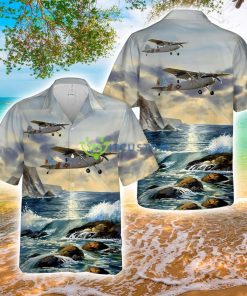 Cessna L-19 Bird Dog AOP Hawaiian Shirt Product Photo 1