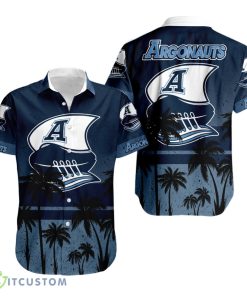 CFL Logo Aloha Toronto Argonauts Teams Hawaiian Shirt Product Photo 1