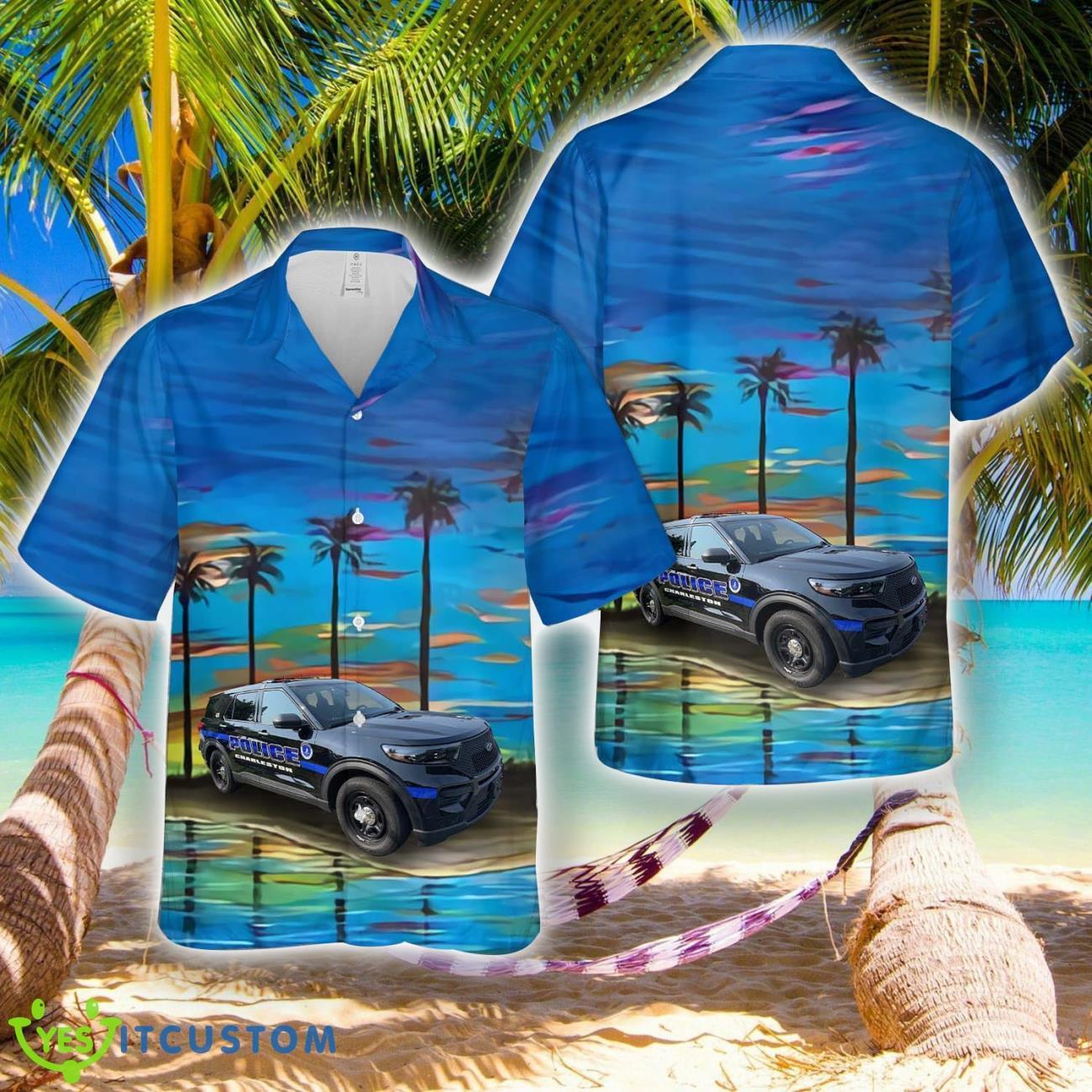 Charleston, South Carolina, City of Charleston Police Department Hawaiian Shirt Unisex For Men Women 2 Charleston, South Carolina, City of Charleston Police Department Hawaiian Shirt Unisex For Men Women Product Photo 1