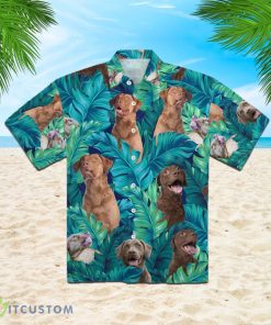 Chesapeake Bay Retriever Dog Lovers Hawaiian Shirt Product Photo 2