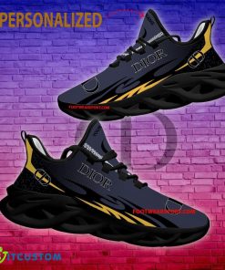 Christian Dior Max Soul Shoes Pattern New Running Sneaker Signature Custom Name - Christian Dior Max Soul Shoes Personlized Photo 2