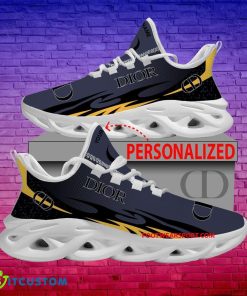 Christian Dior Max Soul Shoes Pattern New Running Sneaker Signature Custom Name - Christian Dior Max Soul Shoes Personlized Photo 1