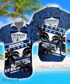 Colomiers rugby Hawaii Coconut 3D Hawaiian Shirt And Short Beach Gift Product Photo 1
