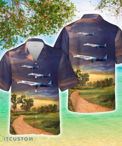 Contour Airlines Embraer ERJ-135 Hawaiian Shirt Men Women Beach Shirt Product Photo 1