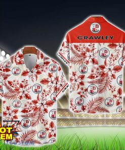Crawley Town Tropical 3D Hawaiian Shirt For Fans Product Photo 1