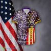 Custom Name NCAA East Carolina Pirates Hawaiian Shirt Flag USA Vintage Flower AOP Gift Summer - NCAA East Carolina Pirates 3D Hawaiian Shirt Flag USA Flower Style 1