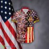 Custom Name NCAA Iowa State Cyclones Hawaiian Shirt Flag USA Vintage Flower All Over Print Gift Summer - NCAA Iowa State Cyclones 3D Hawaiian Shirt Flag USA Flower Style 1