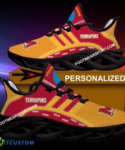 Custom Name NCAA Maryland Terrapins Sport Sneaker Runners For Men Women Fans Max Soul Shoes - NCAA Maryland Terrapins Clunky Shoes New 2024 Personalized_1