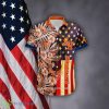 Custom Name NCAA Sam Houston Bearkats Hawaiian Shirt Flag USA Vintage Flower All Over Print Special Gifts - NCAA Sam Houston Bearkats 3D Hawaiian Shirt Flag USA Flower Style 1