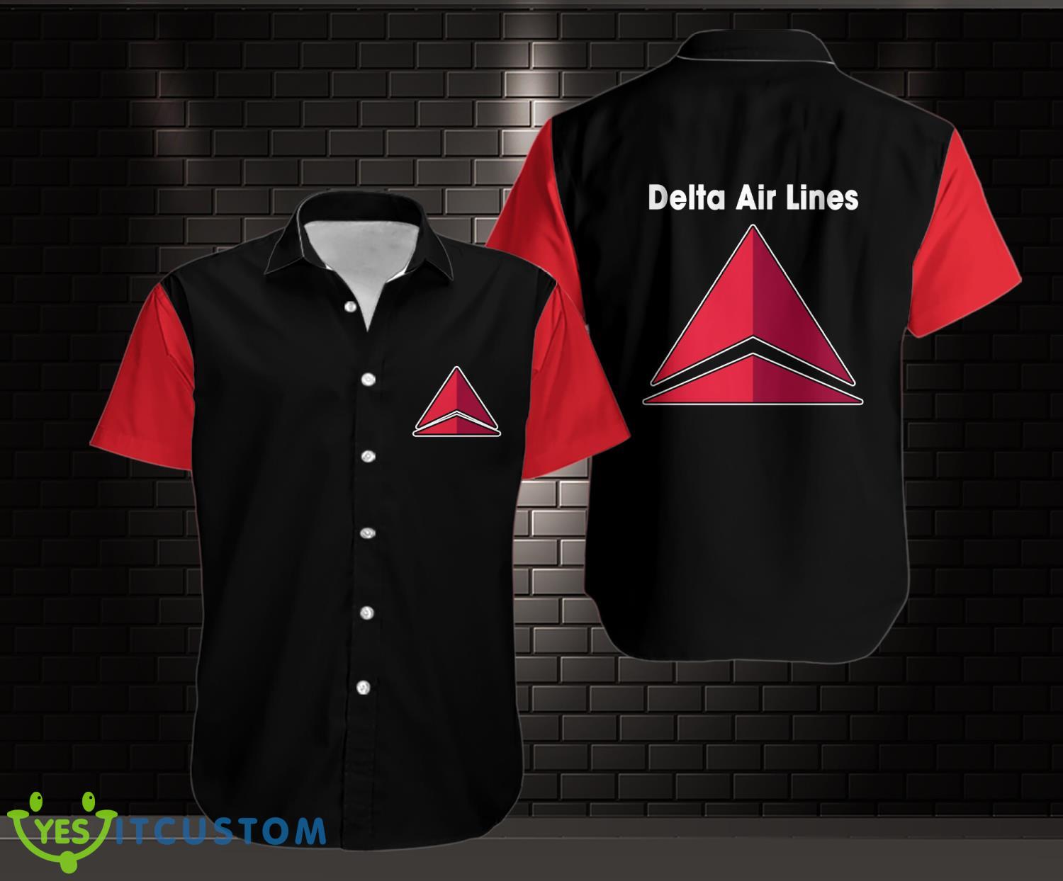 Delta Air Lines 3D Hawaiian Shirt Unique Gift For Summer 2 Delta Air Lines 3D Hawaiian Shirt Unique Gift For Summer Product Photo 1