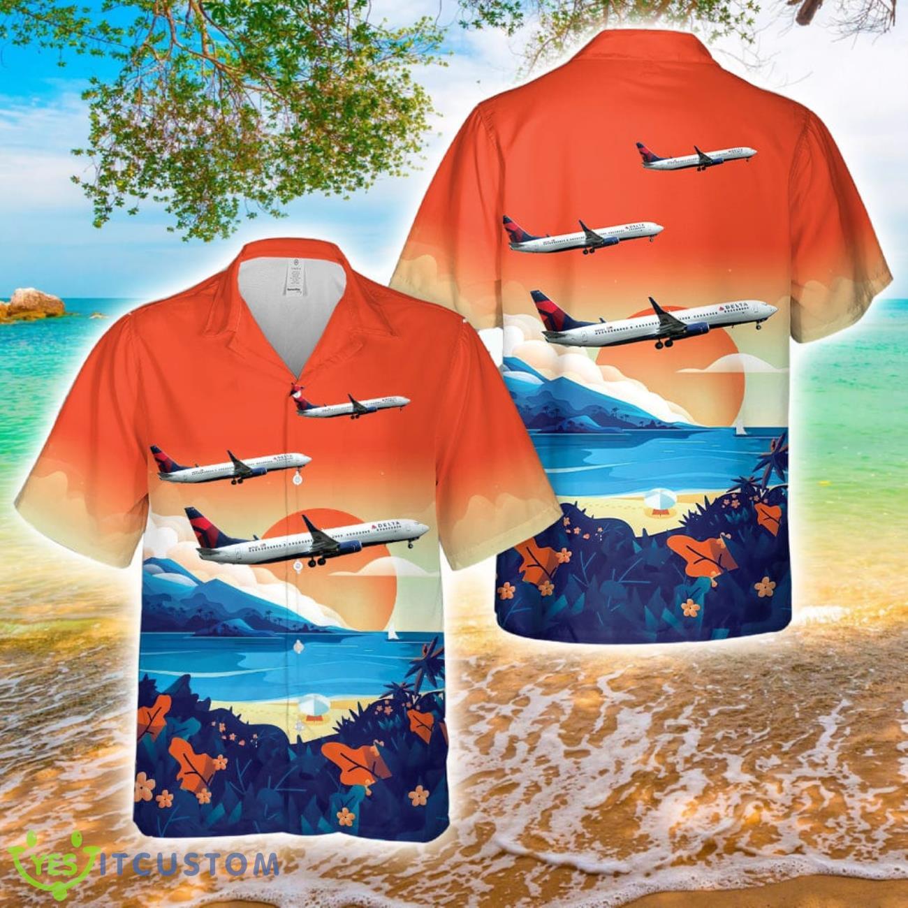 Delta Airline next generation Boeing 737-900ER Hawaiian Shirt Beach Gift 2 Delta Airline next generation Boeing 737-900ER Hawaiian Shirt Beach Gift Product Photo 1
