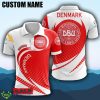Denmark 3D Polo Shirt For Fans Gift Golf Hot 2024 Custom Name - Denmark 3D Polo Shirt For Fans Gift Golf Hot 2024 Custom Name