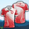 Denmark national football team 3D Polo Shirt For Fans Gift Golf Hot 2024 - Denmark national football team 3D Polo Shirt For Fans Gift Golf Hot 2024