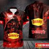 Denny's Short Sleeve Button Hawaii Shirt Limited Edition Custom Name Product Photo 1