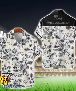 Derby County Tropical 3D Hawaiian Shirt For Fans Product Photo 1