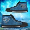 Detroit Lions Custom Simple Logo High Top Shoes Product Photo 1