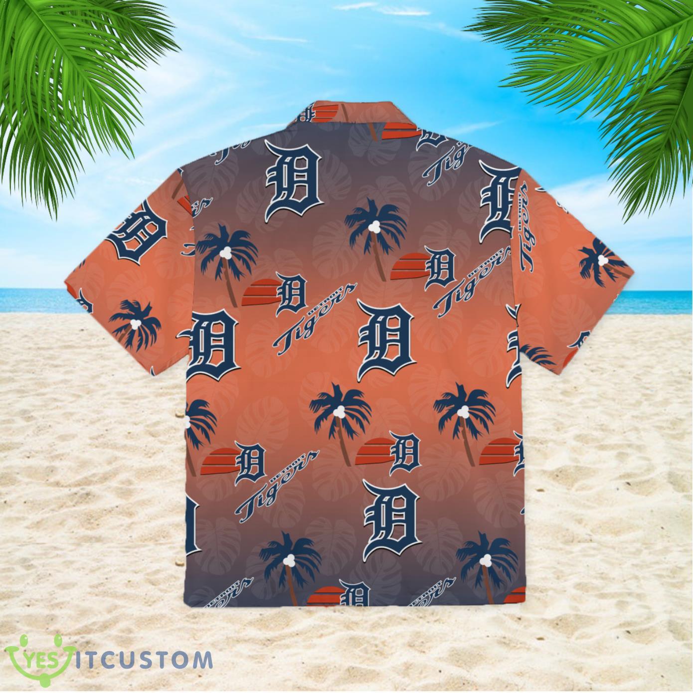 Detroit Tigers Logo Hawaiian Shirt 4 Detroit Tigers Logo Hawaiian Shirt Product Photo 1