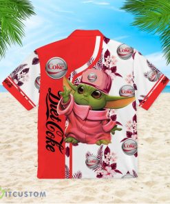 Diet Coke Baby Yoda Hawaiian Shirt Product Photo 1