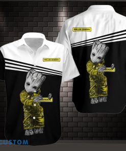 Dollar General Beach Hawaiian Shirt Baby Groot Shirt Product Photo 1