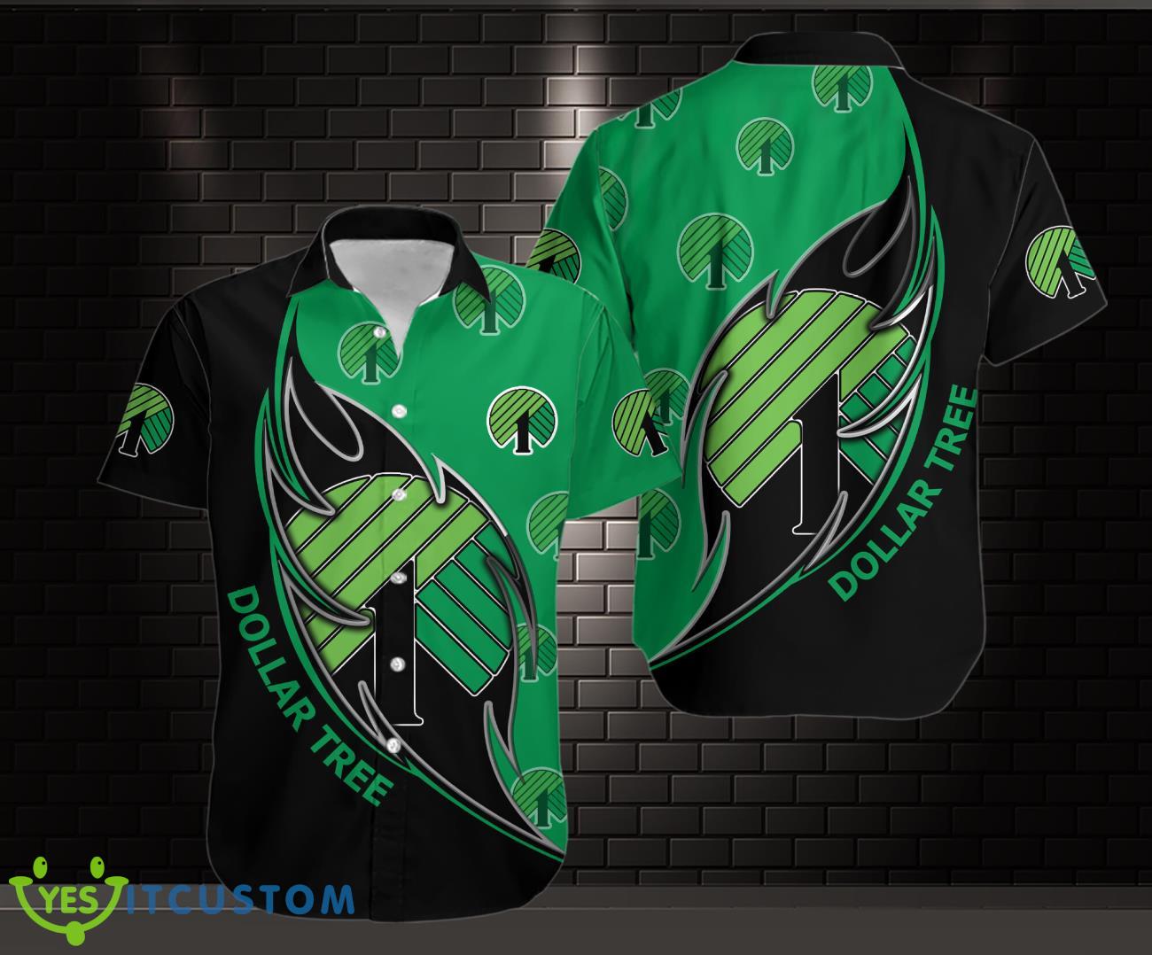 DOLLAR TREE Logo Hawaii Shirt New Designs Hawaiian Shirt 2 DOLLAR TREE Logo Hawaii Shirt New Designs Hawaiian Shirt Product Photo 1