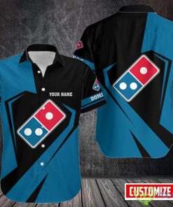Domino's Pizza Hawaii Shirt Classic Button Shirt Custom Name Product Photo 1