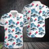 domino's pizza Hawaiian Shirt Button Beach Shirt Product Photo 1