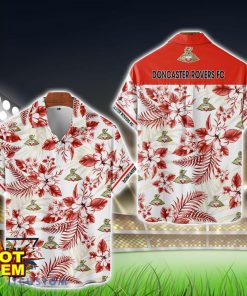 Doncaster Rovers Tropical 3D Hawaiian Shirt For Fans Product Photo 1