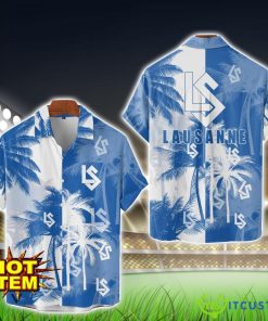 FC Lausanne-Sport Hawaiian Shirt 3D Printing Beach Shirt For Men And Women Product Photo 1