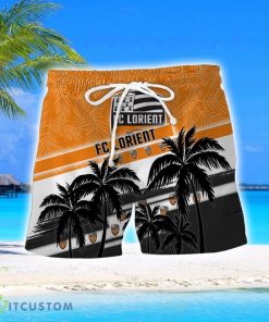 FC Lorient Hawaii Coconut 3D Hawaiian Shirt And Short Beach Gift Product Photo 2