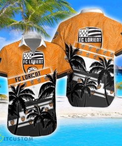 FC Lorient Hawaii Coconut 3D Hawaiian Shirt And Short Beach Gift Product Photo 1