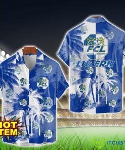 FC Luzern Hawaiian Shirt 3D Printing Beach Shirt For Men And Women Product Photo 1