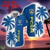 FC Sochaux-Montbeliard Coconut Pattern Hawaiian Shirt And Shorts Personalized Name Unique Gift For Summer Product Photo 1