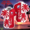FC Utrecht Coconut Pattern Hawaiian Shirt And Shorts Personalized Name Unique Gift For Summer Product Photo 1