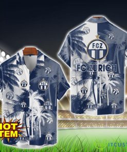 FC Zürich Hawaiian Shirt 3D Printing Beach Shirt For Men And Women Product Photo 1