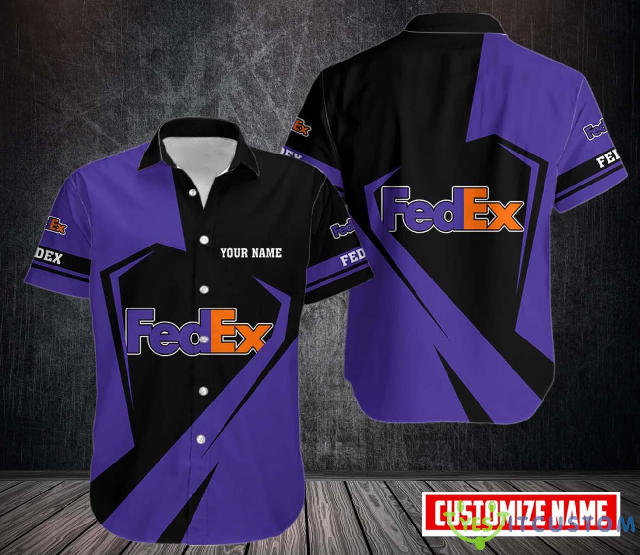 Fedex Hawaii Shirt Classic Button Shirt Custom Name Custom Name 1 Fedex Hawaii Shirt Classic Button Shirt Custom Name Custom Name Product Photo 1