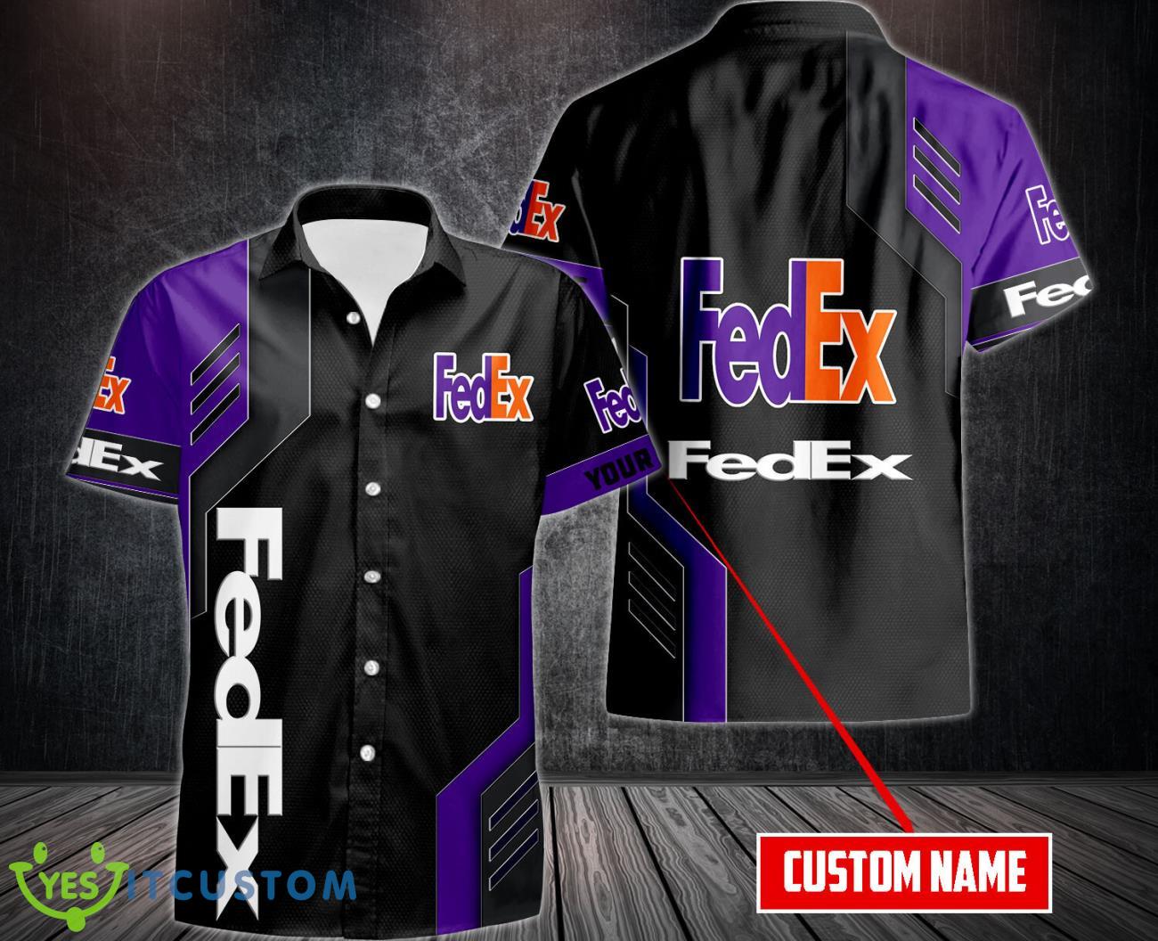 Fedex Hawaii Shirt Work At Shirt For Men And Women Custom Name 2 Fedex Hawaii Shirt Work At Shirt For Men And Women Custom Name Product Photo 1