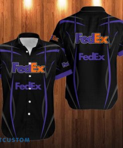 fedex Logo Hawaii Shirt Black Shirt Product Photo 1