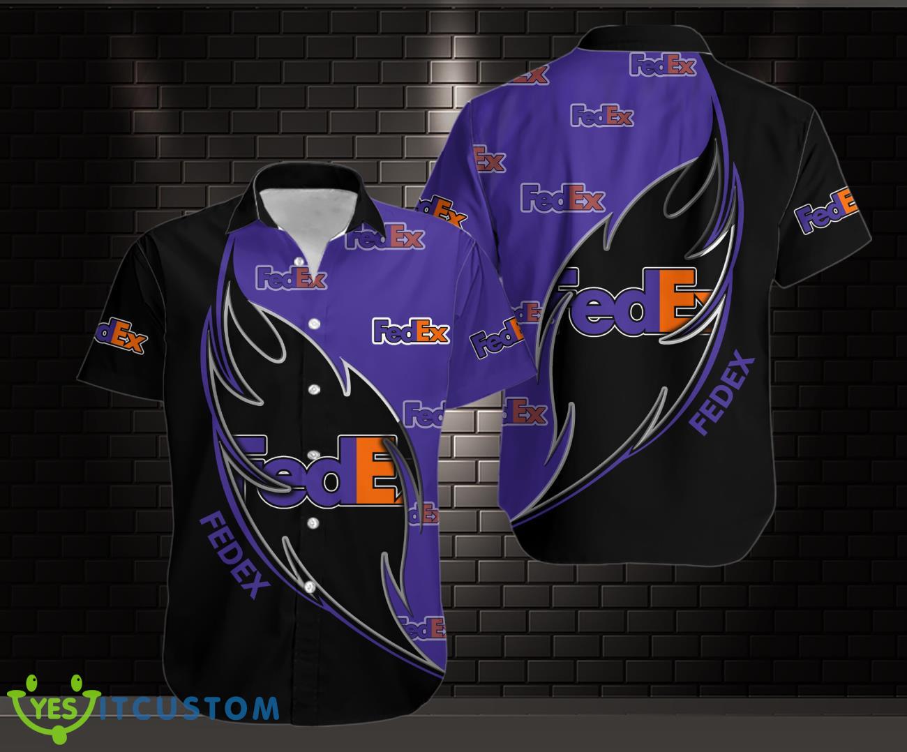 FEDEX Logo Hawaii Shirt New Designs Hawaiian Shirt 2 FEDEX Logo Hawaii Shirt New Designs Hawaiian Shirt Product Photo 1