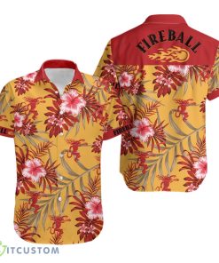 Fireball Cinnamon Whisky Beachy Combo Hawaiian Shirt Product Photo 1